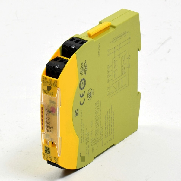 PLC Mushroom Safety Relay PZ S3 24VDC 2 750103
