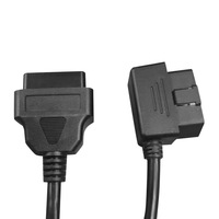 Cable de Extensión OBD para Automóvil, Venta al por Mayor de Fábrica, Conector Macho a Hembra de 16 Pines, Herramienta de Diagnóstico Automotriz OBD2