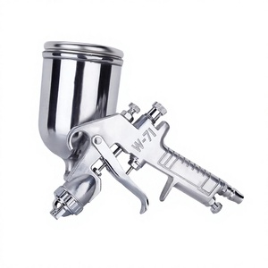 Suction Feed Spray Gun Pneumatic <b>Paint</b> Spray Gun 1000cc Aluminum Alloy Cup for Furniture Woodwork - Product Image 1