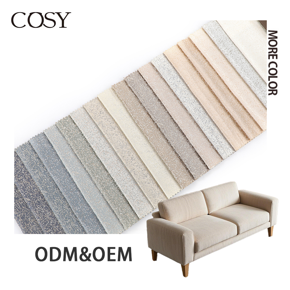 Jacquard Woven Sofa Fabric 100% Polyester Waterproof Windproof Anti-Mildew Good Cleaning for Home Use