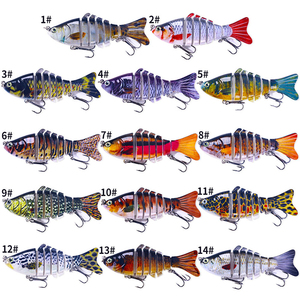 OEM 10cm 15g 14 colori Multi snodata <span class=keywords><strong>pesca</strong></span> lureartificiale Hard Fishing <span class=keywords><strong>esche</strong></span> <span class=keywords><strong>per</strong></span> acqua dolce acqua salata - Product Image 5