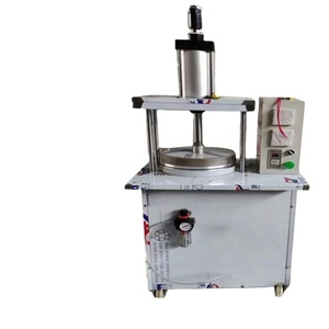 Presse à pâte à pizza manuelle d'occasion avec moteur pour usage commercial et domestique, design portable, fonte, épaisseur 15 mm - Product Image 1