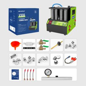 OEM V308 Neueste 4 Zylinder Heizung Reinigungs flüssigkeit 220V <span class=keywords><strong>Auto</strong></span> Kraftstoff injektor Tester Reiniger Maschine für <span class=keywords><strong>Auto</strong></span> und Motorrad - Product Image 6