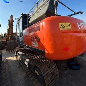 Máy xúc đào đã qua sử dụng HITACHI ZX240, máy đào bánh xích, máy xây dựng 24 tấn, hiệu suất hoàn hảo. - Product Image 2