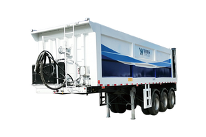 Semi-<span class=keywords><strong>remorque</strong></span> en acier pour le transport de déchets avec une charge utile de 25001-30000 kg pour utilisation avec camion-<span class=keywords><strong>remorque</strong></span>, livraison rapide depuis la Chine - Product Image 4