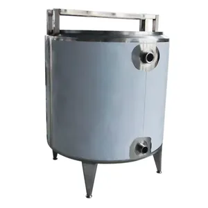Mini 200L 300L-1000L Cheese Vat Steam Jacketed Kettle Cheese Steam Cooker Gas Cooker Pasteurizer Cheese Kettle For Sale