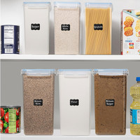 Conteneurs de stockage alimentaire extra-larges de 8,5 L avec couvercle hermétique, pour farine, riz, céréales, pâtes, étanches, sans BPA, écologiques, empilables