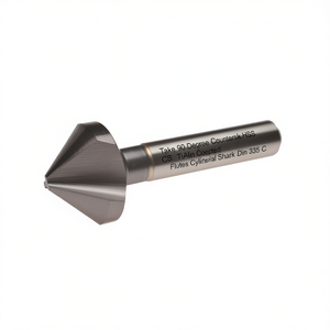 Cortador de Roscas de 90 Grados HSS con Recubrimiento de TiAlN, 3 Filos, Recto, para Acero, Aplicación DIN 335 C - Product Image 2