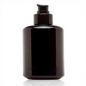 Flacon pompe en verre 200 ml rechargeable <span class=keywords><strong>pour</strong></span> cosmétiques, lotions maison, soins de la peau, shampoing, huiles essentielles - Product Image 1