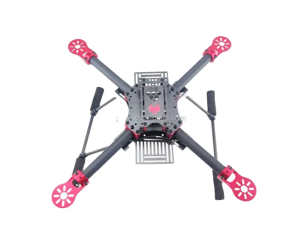 Upgrade GF-400-V2 Kohle faser Quadcopter Rahmen 4 Rotoren Hubschrauber Quadro tor Rahmen Mit Fahrwerk