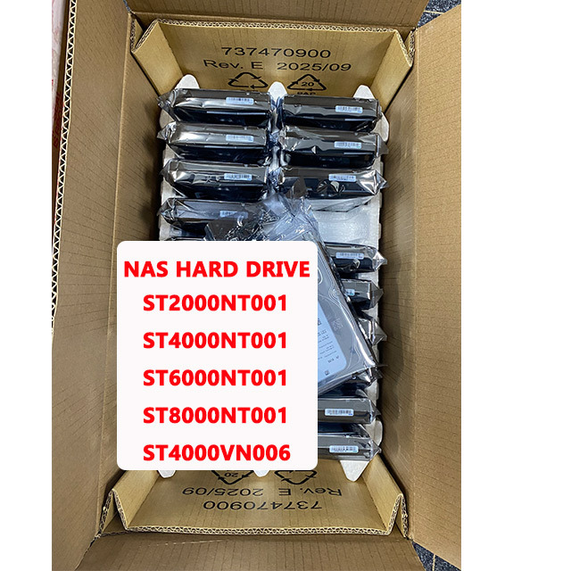Nas Hard Drives 2TB 4TB 6TB 8TB 10TB 12TB 14TB 16TB ST4000NE001 SATA 256MB 3.5in Internal HDD for Enterprise Server ST2000VN003