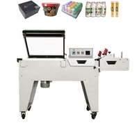 Machine d'emballage automatique 2 en 1 pour film rétractable en plastique thermique - Machine d'emballage par scellage rétractable pour un emballage efficace