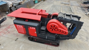 Upsen ujc704 di động máy nghiền hàm di động đá nghiền phá hủy máy tái chế - Product Image 6