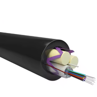 Câble aérien autoportant mini ADSS ASU extérieur 2 4 6 8 12 fibres G652D monomode pour FTTH/FTTB