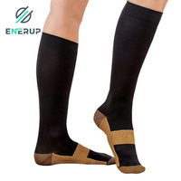 Chaussettes de compression sportives haute élasticité pour hommes, idéales pour le football et le basketball – Offre Spéciale