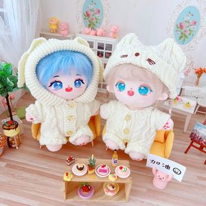 CustomPlushMaker ขายส่งตุ๊กตาผ้าฝ้าย เสื้อสเวตเตอร์การ์ตูน กระโปรงเจ้าหญิง ชุดตกแต่งตุ๊กตา เสื้อผ้าตุ๊กตาน่ารัก - Product Image 2
