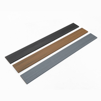 Nouveau style de panneau de clôture de jardin sculpté en composite WPC moderne 3D, résistant aux UV, pour décoration extérieure, co-extrusion, certifié CE