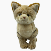 Peluche réaliste de chat persan, chaton en peluche doux, peluche personnalisée, décoration de chambre d'enfant, jouet hypoallergénique, cadeau