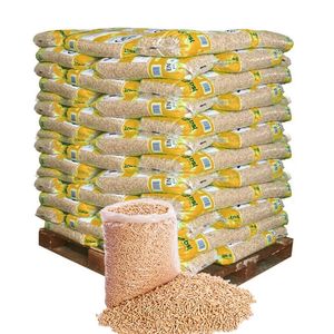 High Efficiency 6mm Pine Biomass Pellets A1 Grade Low Ash Content for Home Industrial Heating Wood Pellets - Product Image 1