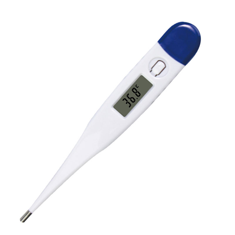 Digital Infrared Forehead Thermometer – Mercury-Free Non-Contact Temperature Monitor with LCD Display