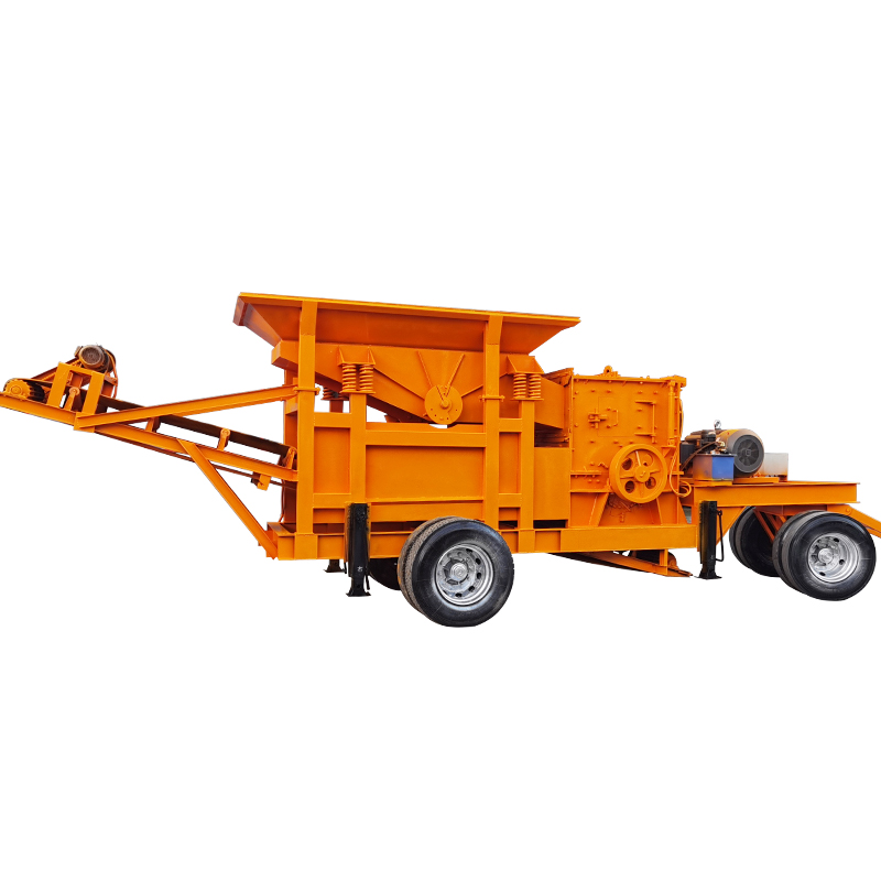 Processing of Topsoil and Other Materials Mobile Crusher Concrete