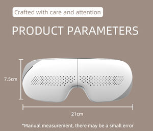 Masseur oculaire chauffant et vibrant rechargeable pour le soin des yeux, soulage la fatigue, compresse chaude à la vapeur, protection des yeux - Product Image 6