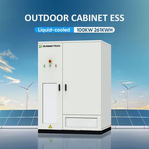 Sistema de Almacenamiento de Baterías Comerciales de Refrigeración Líquida de 261 KWH, BESS de Alta Eficiencia para Industria Pesada - Product Image 1