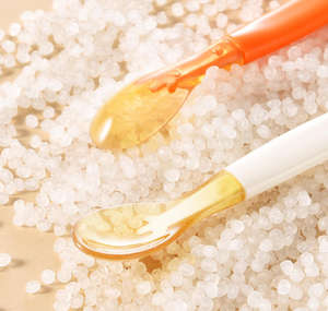 Juego de cucharas para alimentación de bebés 2 en 1, silicona nano plateada y acero inoxidable 304, cuchara de doble cabezal, diseño suave y resistente para raspar y alimentar - Product Image 6