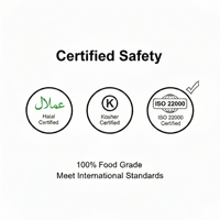 Épaississants en poudre de crème non laitière de qualité alimentaire, à base de graisse végétale, certifiés Halal et Casher FSSC22000, en vrac de 25 kg pour Bubble Tea et café