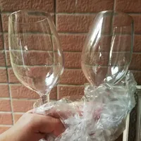 Design moderne, plastique écologique de qualité alimentaire pour le champagne et le verre à vin rouge pour les fêtes et les cocktails