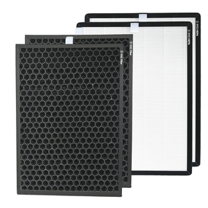 Thay thế bộ lọc thông minh sức khỏe sa600 Bộ lọc <span class=keywords><strong>HEPA</strong></span> Tương thích cho máy lọc không khí, 2 x H13 <span class=keywords><strong>HEPA</strong></span> + 2 x Bộ lọc than hoạt tính - Product Image 2