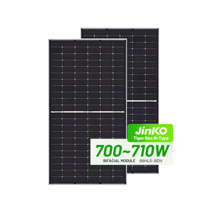 両面太陽光発電パネルJinkoソーラーパネルN型モノラルソーラーパネルJinko 700w - Product Image 1