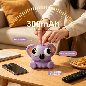 Nuevo Juguete Sensorial Koala con Ojos Saltones, Diseño Moderno y Lindo, Altavoz TWS, Regalo Personalizado para Fiestas de Cumpleaños - Product Image 5