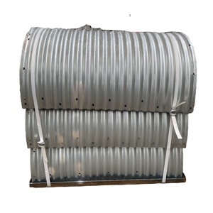 Ống Kim Loại Thép Tấm Mạ Kẽm Ống Cống Vòm - Product Image 1