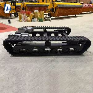 Heiß verkauftes drahtloses fern gesteuertes Ketten fahrzeug mit Gummi ketten gehäuse, Ketten roboter mit hydraulischem Motor - Product Image 2