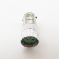 6V 12V 24V 36V 110V 220V 380V BA9S-D diamètre 9mm tête métallique prise Installation LED indicateur ampoule lampe perle pilote Singal lumière