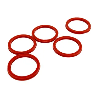 custom silicone seal parts anti-wear rubber gasket tiny