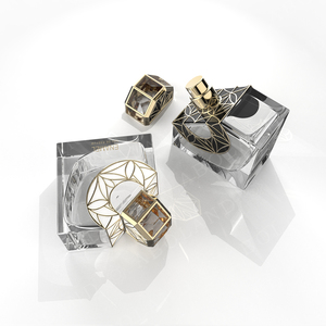 100ML New Design Luxury High End Customize Perfume <b>Bottle</b> Glass <b>Bottle</b> <b>Empty</b> <b>Spray</b> High-Grade Special Caps Perfume Packaging - Product Image 2