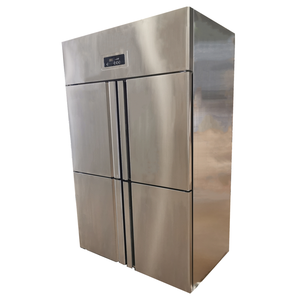 Commercial Hotel Home Use Upright <b>Refrigerator</b> Four Doors Fridge 4 Door Freezer Stainless Steel Chiller Price in Hyderabad Comme - Product Image 2