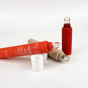 Oem Lege Rode Lipgloss Lippenbalsem Verpakking Plastic Lip Stok Buis 3G 5G 10G 15G 25G Milieuvriendelijke Matte Suikerriet Lip Olie Buis