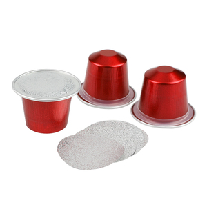 Cápsulas de Café de Aluminio de Venta de Fábrica, Se Aceptan Cápsulas de Café Personalizadas en Tamaño y Color con Tapa de Aluminio - Product Image 5