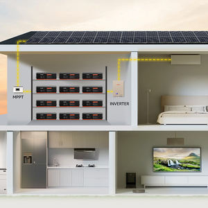 RV/ゴルフカート/電動ボート/太陽エネルギー貯蔵システム用の大容量12.8V 300Ahディープサイクルリチウム電池 - Product Image 5