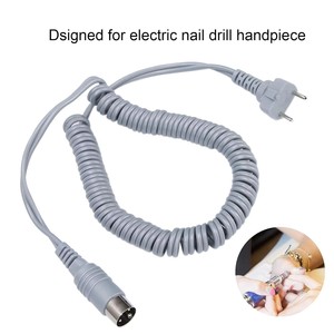 <b>Nail</b> Drill Handpiece Cord, Power Cable Electric <b>Nail</b> Drill Manicure Machine Hand Piece Cable Replacement Accessories - Product Image 4
