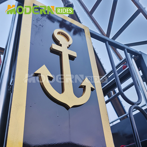 Modelo Moderno de Barco Pirata Personalizado, Equipo para Parque de Atracciones, Fibra de Vidrio y Acero, 16 Pasajeros, Todas las Edades - Product Image 6