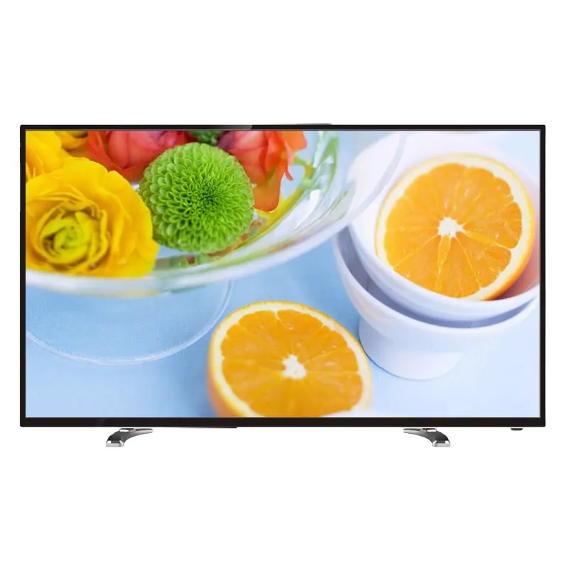 Televisión LCD de 32 "-55", Smart TV 4K Ultra HD LED, pantalla plana de televisión con 50 ", DVB-T2/S2/C CI SCART, venta al por mayor de fábrica