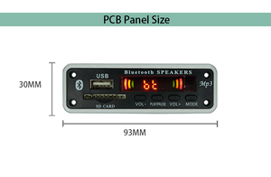 JQ 12V Aux USB <span class=keywords><strong>Bluetooth</strong></span> MP3 Máy nghe nhạc mô-đun âm thanh <span class=keywords><strong>Bluetooth</strong></span> Bảng Giải mã âm thanh - Product Image 4