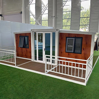 Vente d'usine d'acier inoxydable de taille personnalisée de haute qualité Maison préfabriquée en conteneur extensible pour appartements