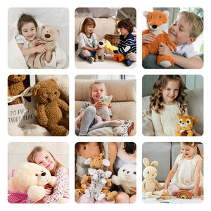 ODM OEM Chuyên Nghiệp Chất Lượng Cao Tùy Chỉnh Thú Nhồi Bông Đồ Chơi Sang Trọng Nhà Máy Cung Cấp Thấp Tối Thiểu Số Lượng Đặt Hàng PP Bông Lưới - Product Image 6