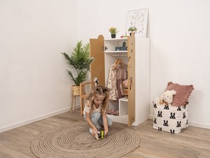 Estantería de madera moderna y cómoda para niños, armario <span class=keywords><strong>Montessori</strong></span> seguro para dormitorio, sala de estar, escuela o centro comercial para niños pequeños - Product Image 4