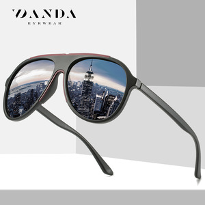 Lunettes de soleil Danda Shield polarisées UV400 à monture complète pour hommes, sport de plein air, mode 3308 - Product Image 2